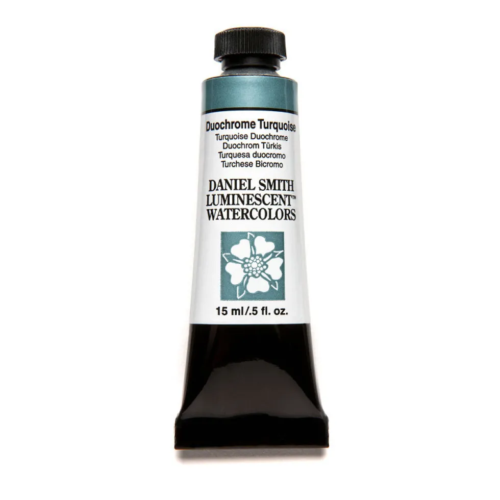 Farba akwarelowa Extra Fine Luminescent - Daniel Smith - Duochrome Turquoise, 15 ml