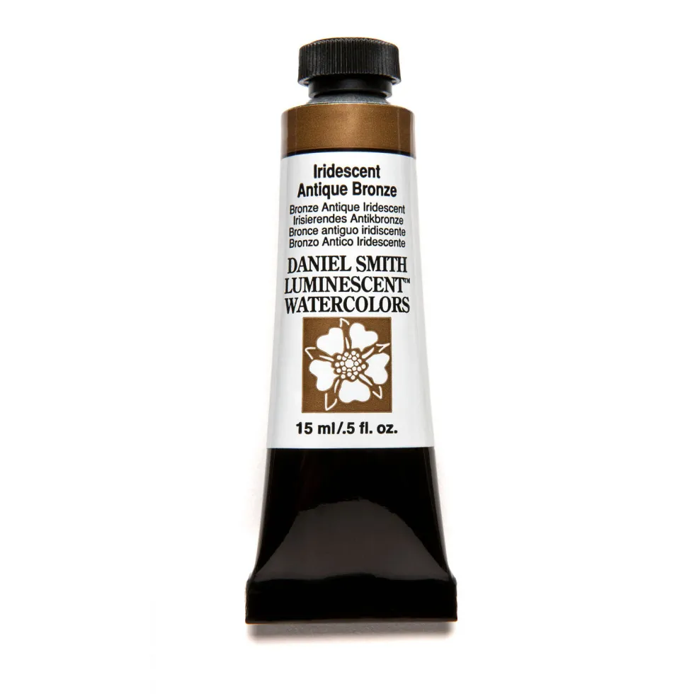 Farba akwarelowa Extra Fine Luminescent - Daniel Smith - Iridescent Antique Bronze, 15 ml