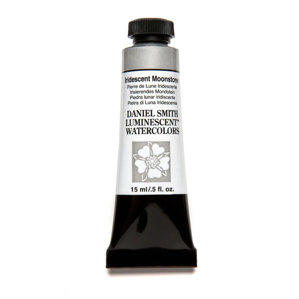 Farba akwarelowa Extra Fine Luminescent - Daniel Smith - Iridescent Silver, 15 ml