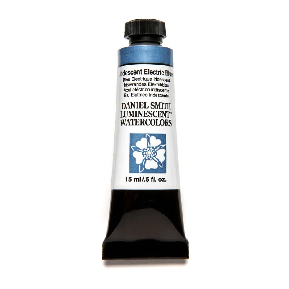 Farba akwarelowa Extra Fine Luminescent - Daniel Smith - Iridescent Electric Blue, 15 ml
