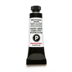 Farba akwarelowa Extra Fine PrimaTek - Daniel Smith - Black Tourmaline Genuine, 15 ml