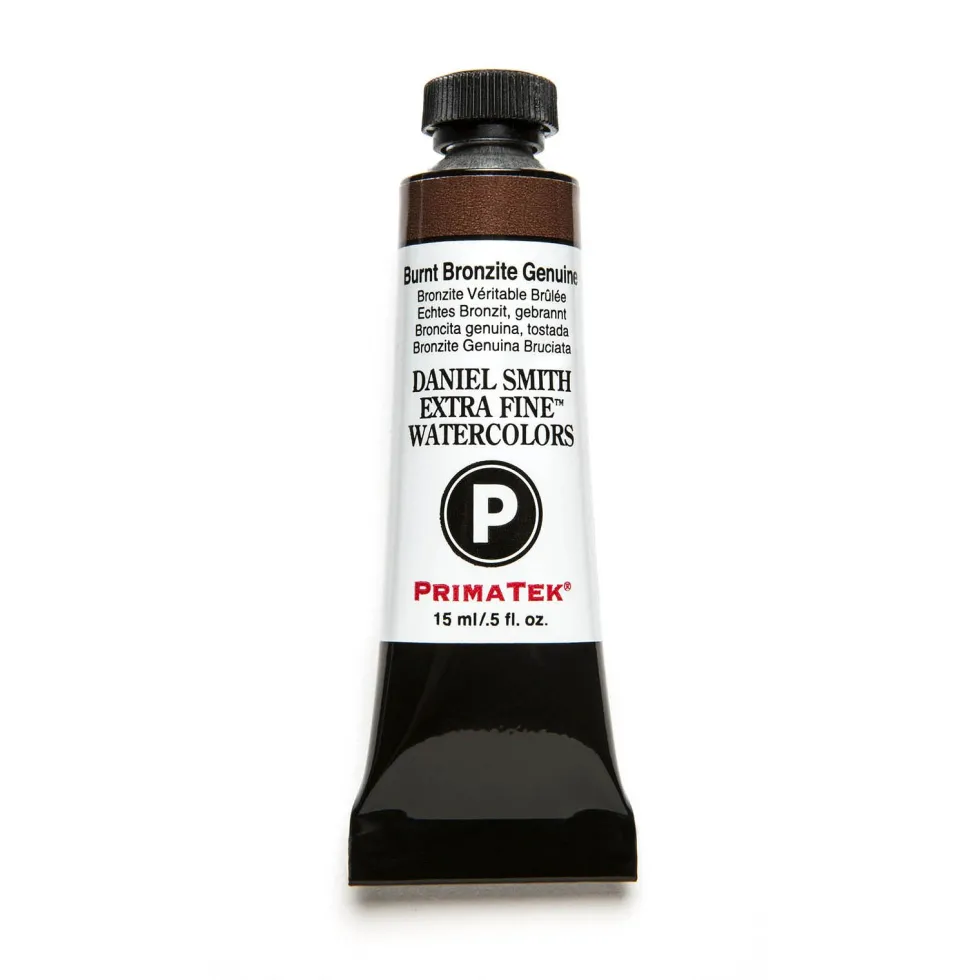 Farba akwarelowa Extra Fine PrimaTek - Daniel Smith - Burnt Bronzite Genuine, 15 ml