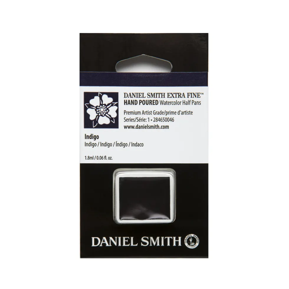 Farba akwarelowa Extra Fine w półkostce - Daniel Smith - Indigo