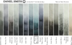 Farba akwarelowa Extra Fine w półkostce - Daniel Smith - Payne's Blue Gray