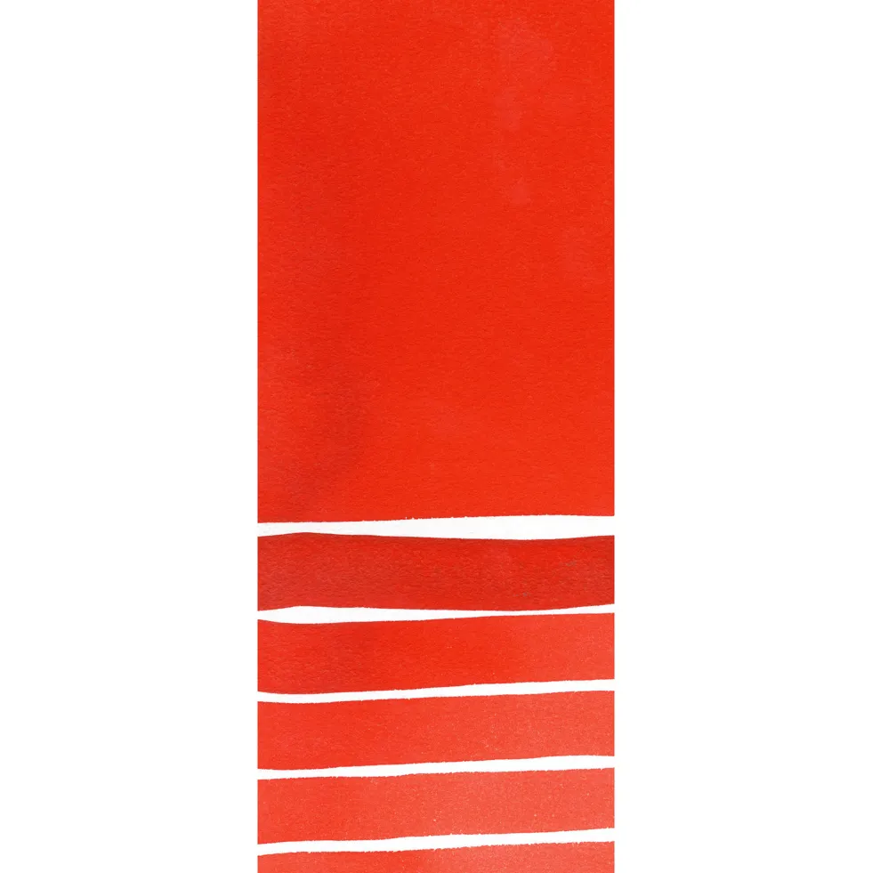 Farba akwarelowa Extra Fine w półkostce - Daniel Smith - Pyrrol Scarlet