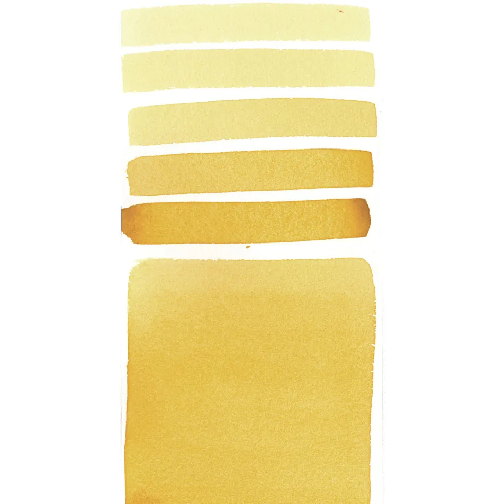 Farba akwarelowa Extra Fine w półkostce - Daniel Smith - Raw Sienna Light