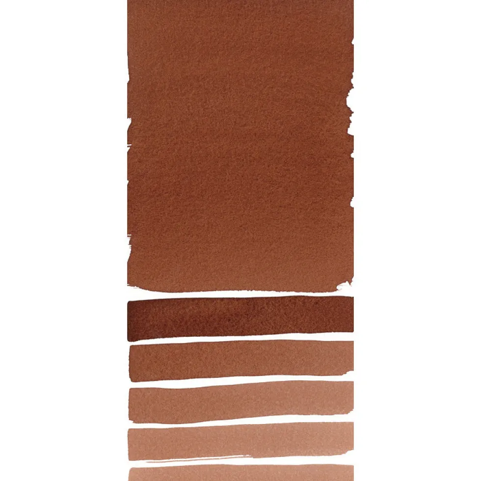 Farba akwarelowa Extra Fine w półkostce - Daniel Smith - Transparent Red Oxide