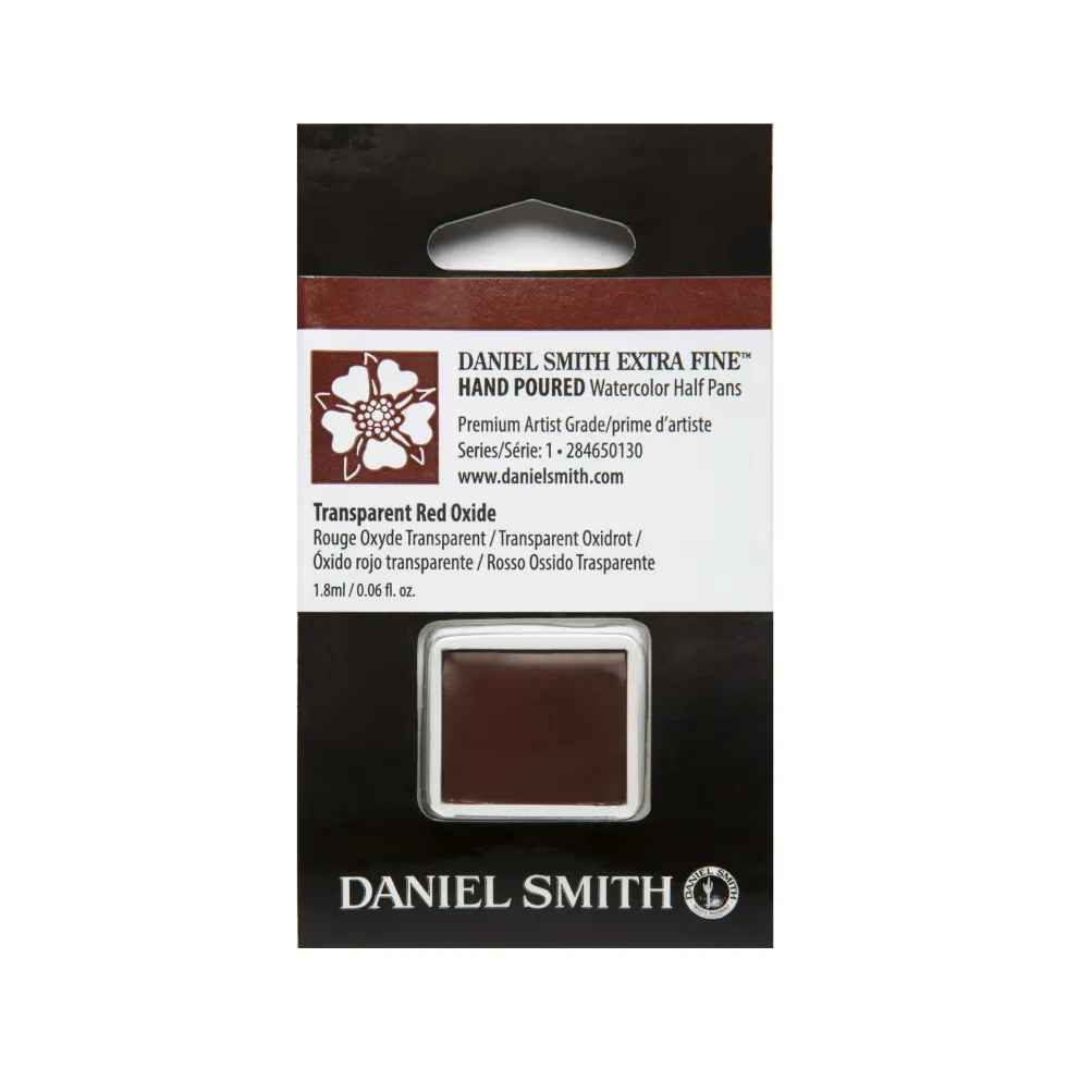Farba akwarelowa Extra Fine w półkostce - Daniel Smith - Transparent Red Oxide