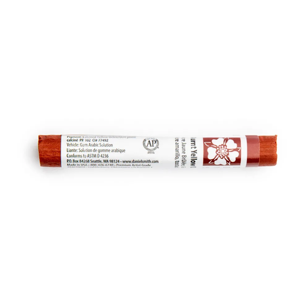 Farba akwarelowa Extra Fine w sztyfcie - Daniel Smith - Burnt Yellow Ochre