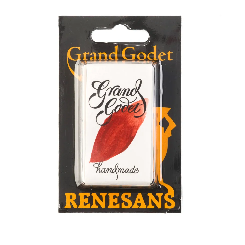 Farba akwarelowa Grand Godet w kostce - Renesans - 38 Burnt Sienna