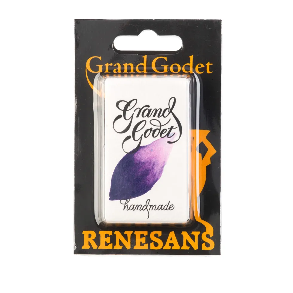 Farba akwarelowa Grand Godet w kostce - Renesans - 10 Mystical Violet