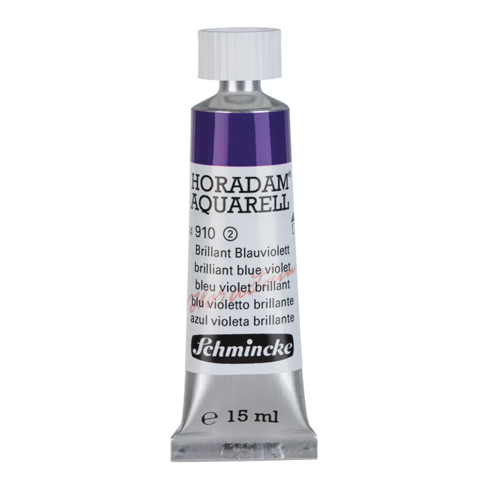Farba akwarelowa Horadam Aquarell - Schmincke - 910, Brilliant Blue Violet, 15 ml