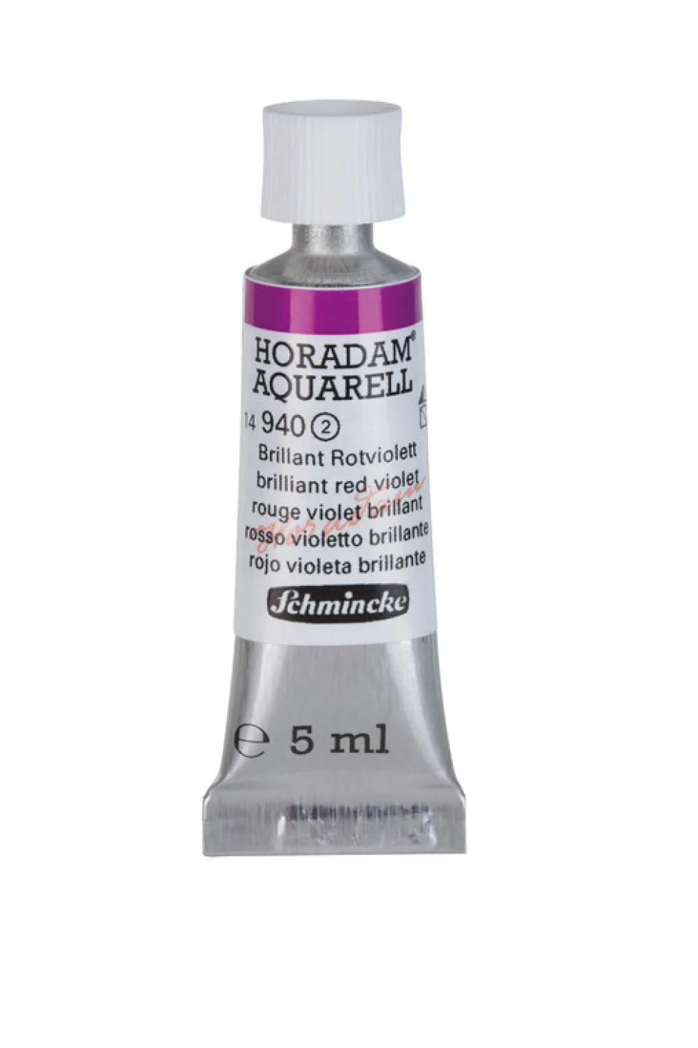 Farba akwarelowa Horadam Aquarell - Schmincke - 940, Brilliant Red Violet, 5 ml