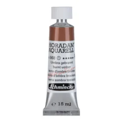 Farba akwarelowa Horadam Aquarell - Schmincke - 668, Burnt Umber, 15 ml
