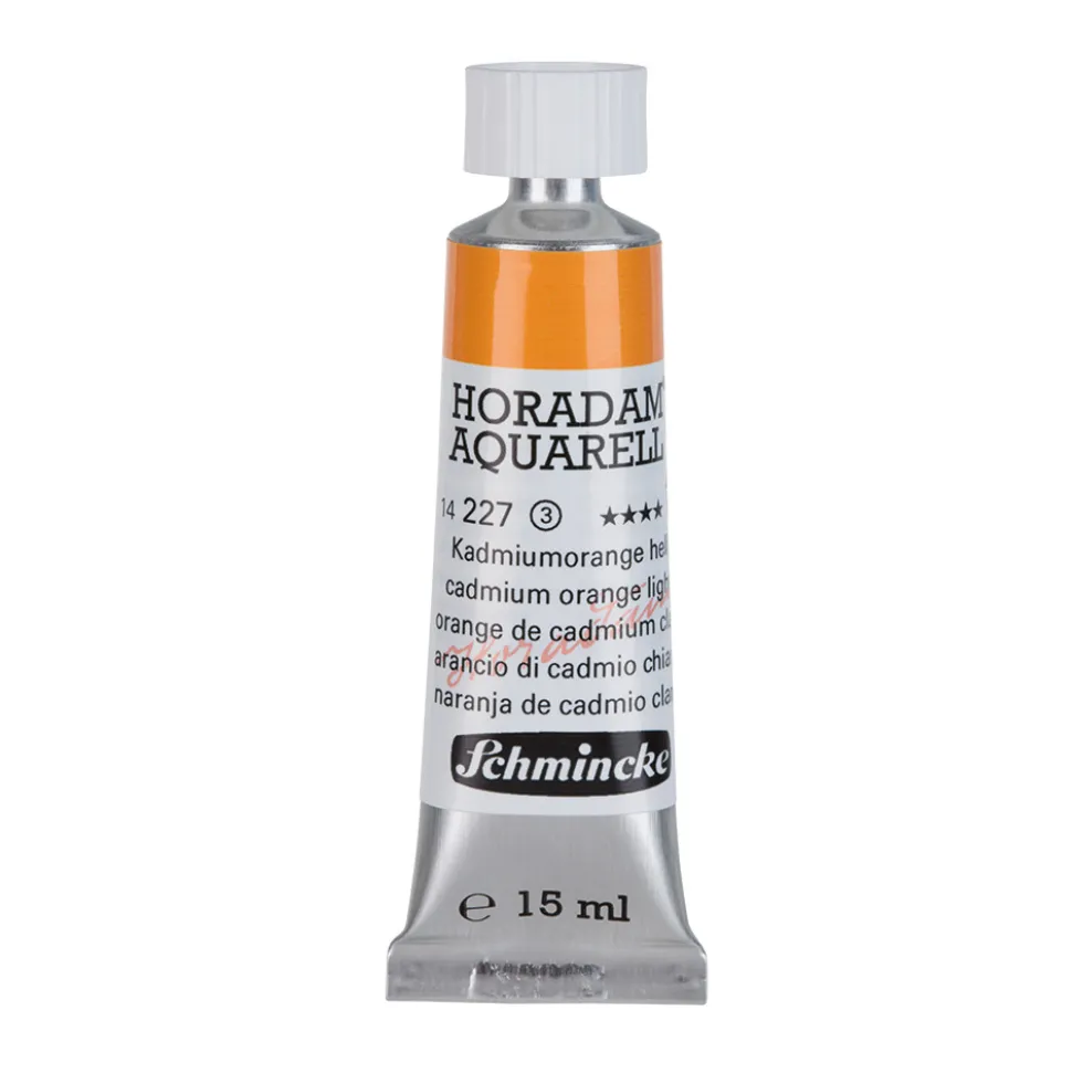 Farba akwarelowa Horadam Aquarell - Schmincke - 227, Cadmium Orange Light, 15 ml