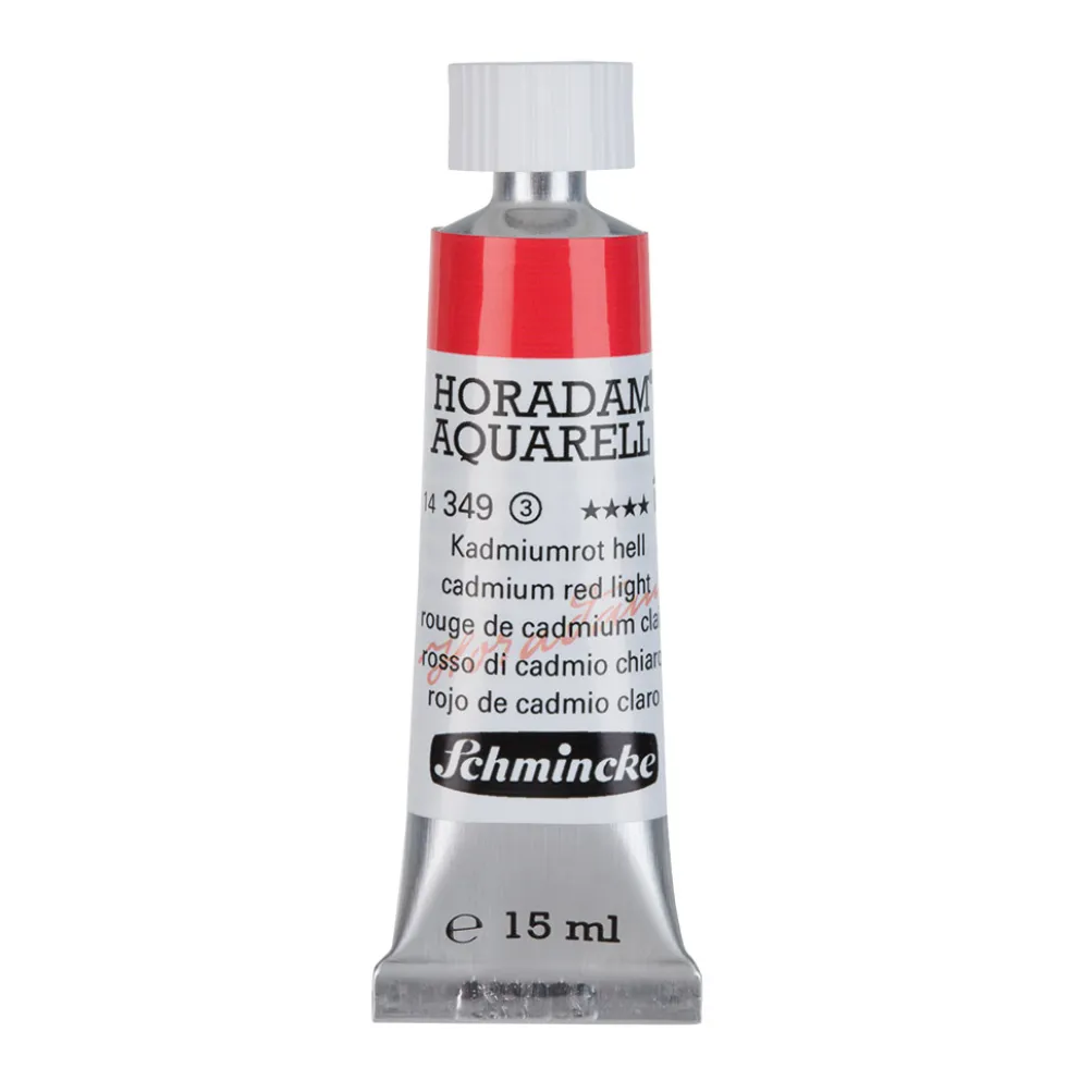Farba akwarelowa Horadam Aquarell - Schmincke - 349, Cadmium Red Light, 15 ml