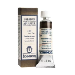 Farba akwarelowa Horadam Aquarell - Schmincke - 675 Cassler Brown 15 ml