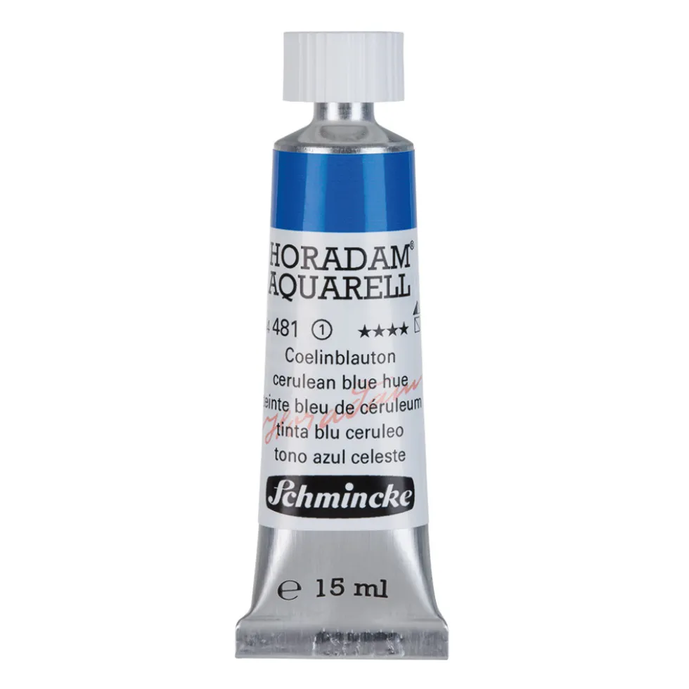 Farba akwarelowa Horadam Aquarell - Schmincke - 481, Cerulean Blue Hue, 15 ml