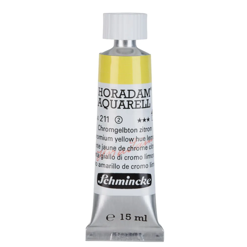 Farba akwarelowa Horadam Aquarell - Schmincke - 212, Chromium Yellow Hue Light, 15 ml