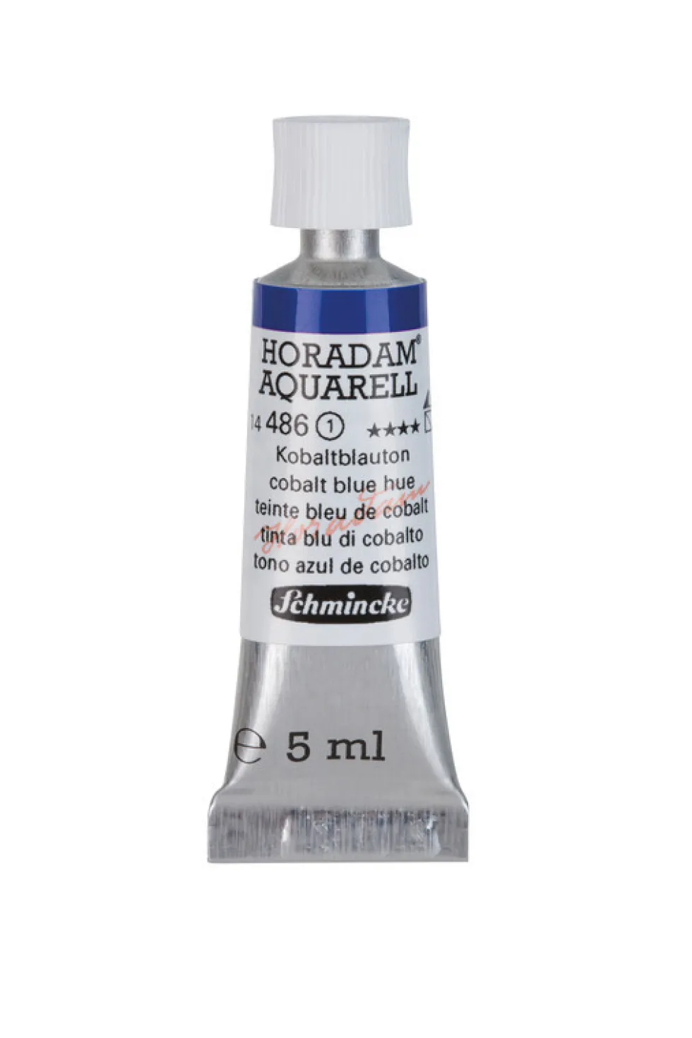 Farba akwarelowa Horadam Aquarell - Schmincke - 486, Cobalt Blue Hue, 5 ml