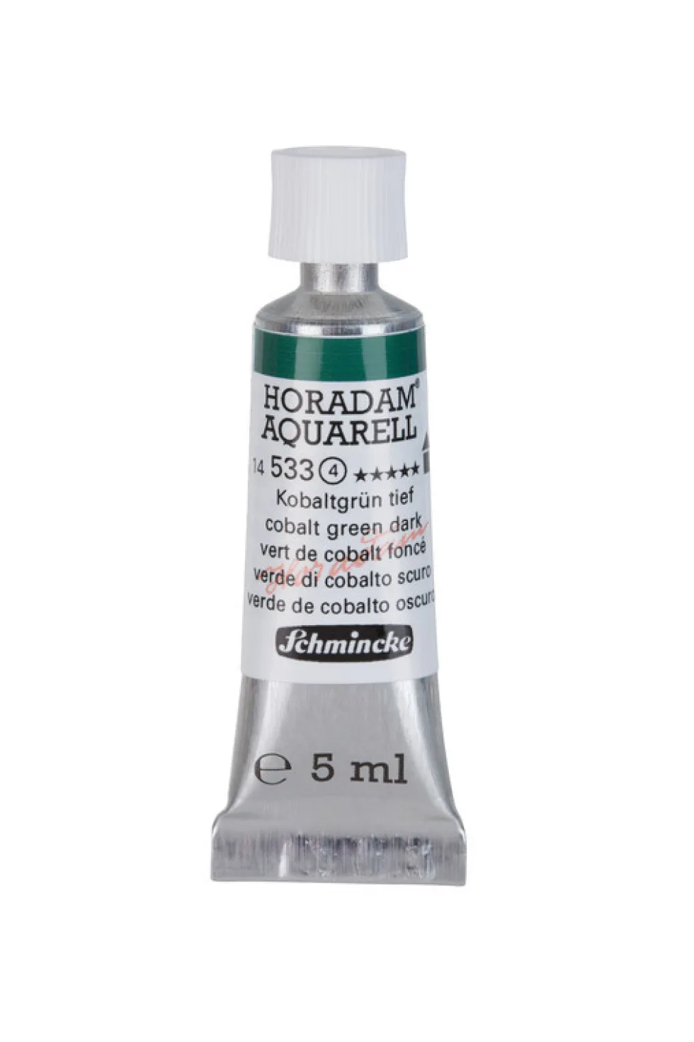 Farba akwarelowa Horadam Aquarell - Schmincke - 533, Cobalt Green Dark, 5 ml