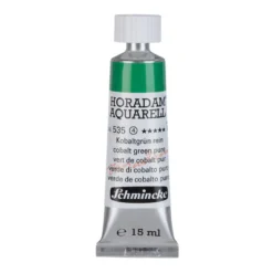 Farba akwarelowa Horadam Aquarell - Schmincke - 535, Cobalt Green Pure, 15 ml