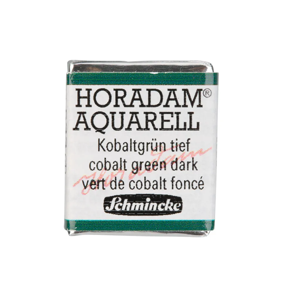 Farba akwarelowa Horadam Aquarell - Schmincke - 533, Cobalt Green Dark