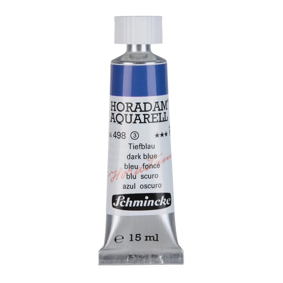 Farba akwarelowa Horadam Aquarell - Schmincke - 498, Dark Blue, 15 ml