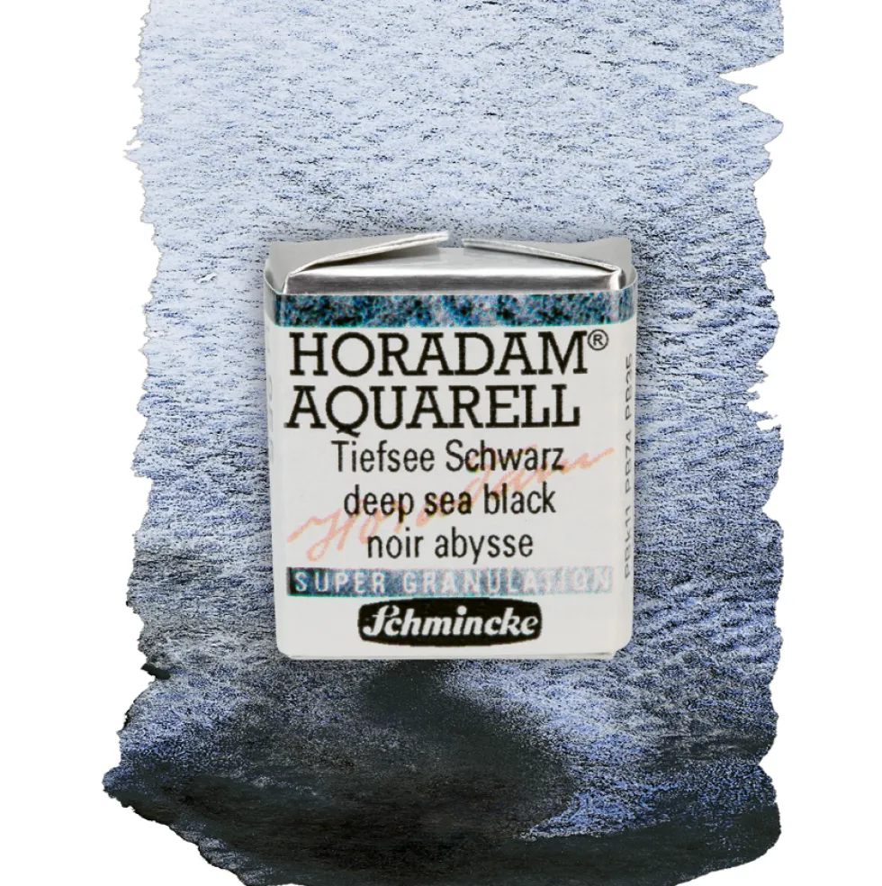 Farba akwarelowa Horadam Aquarell - Schmincke - 955, Deep Sea Black