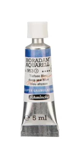 Farba akwarelowa Horadam Aquarell - Schmincke - 953, Deep Sea Blue, 5 ml