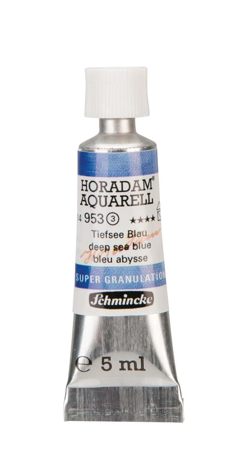 Farba akwarelowa Horadam Aquarell - Schmincke - 953, Deep Sea Blue, 5 ml