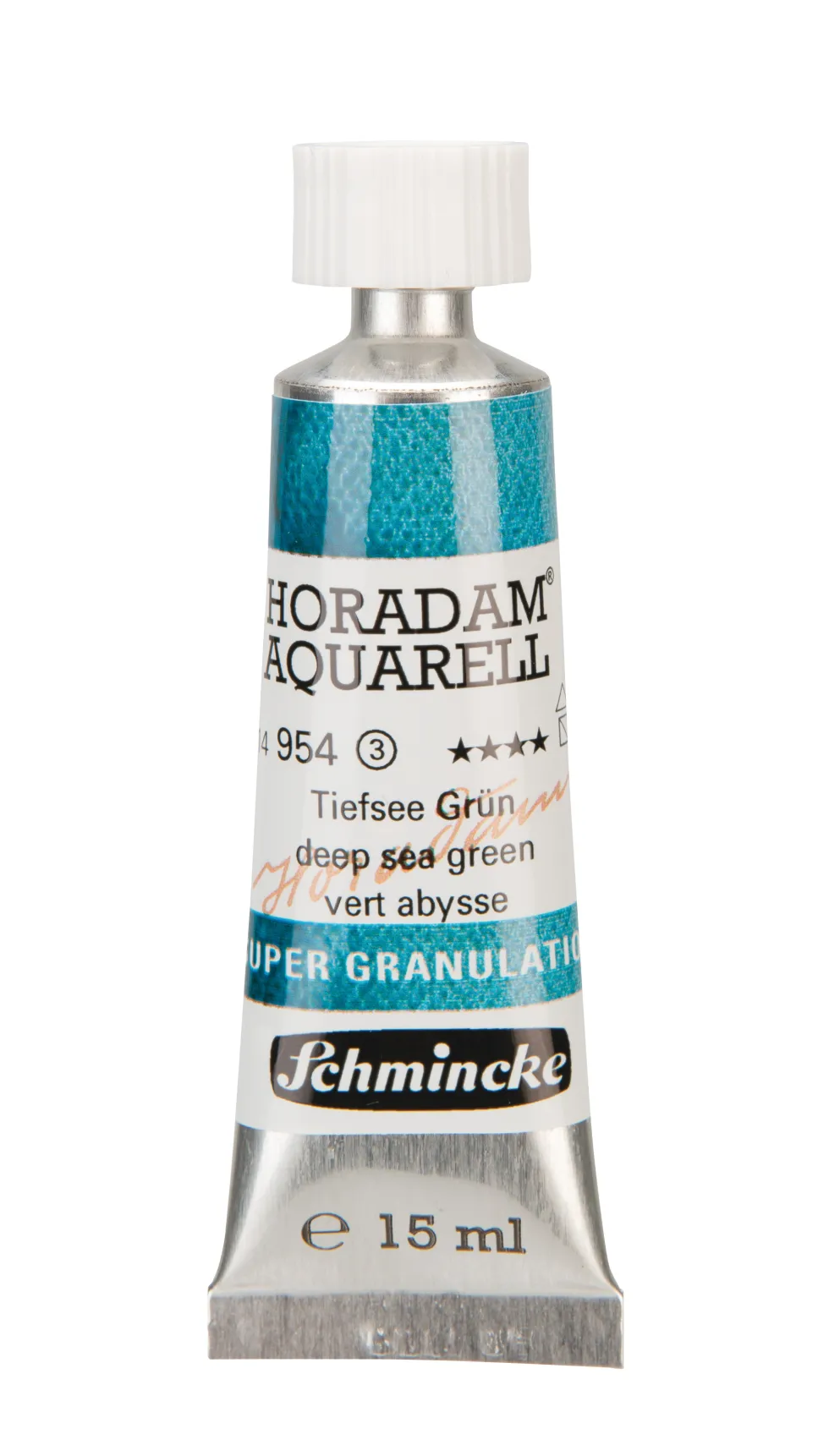 Farba akwarelowa Horadam Aquarell - Schmincke - 954, Deep Sea Green, 15 ml