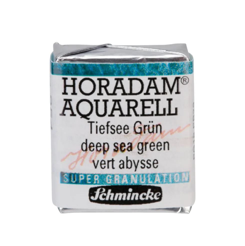 Farba akwarelowa Horadam Aquarell - Schmincke - 954, Deep Sea Green