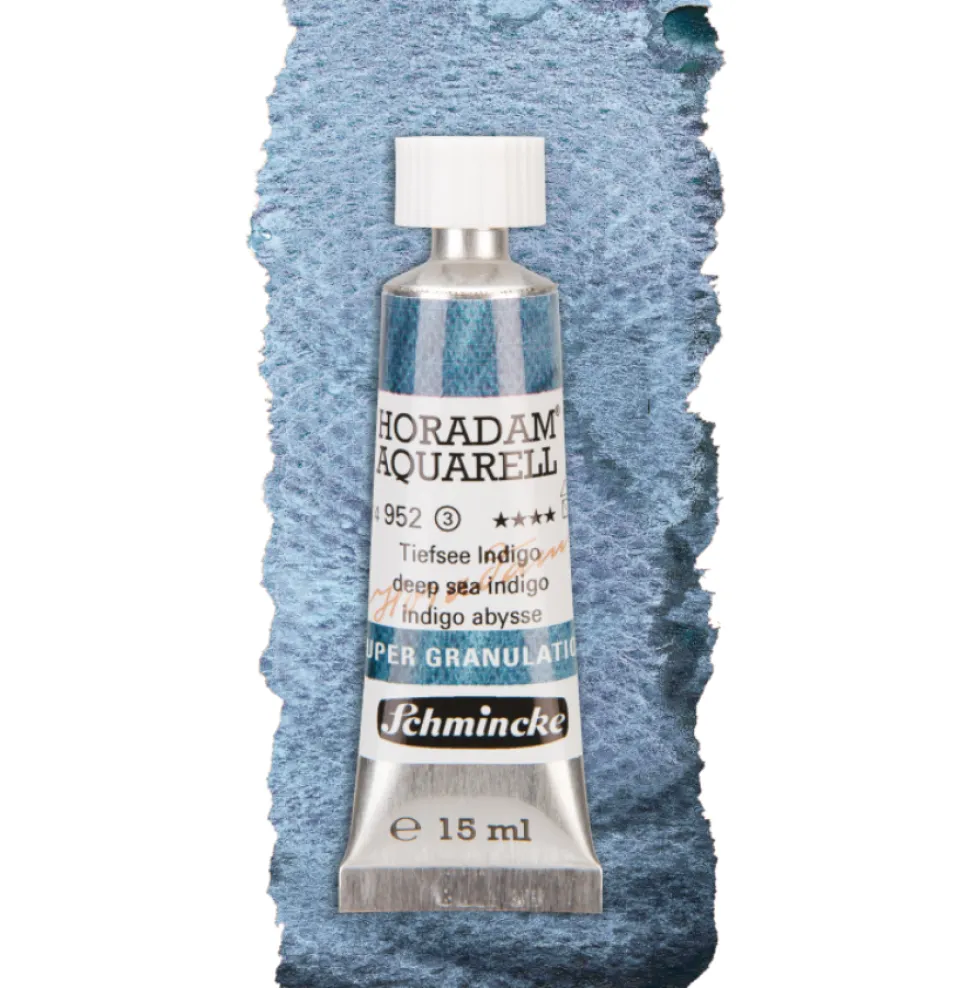 Farba akwarelowa Horadam Aquarell - Schmincke - 952, Deep Sea Indigo, 15 ml