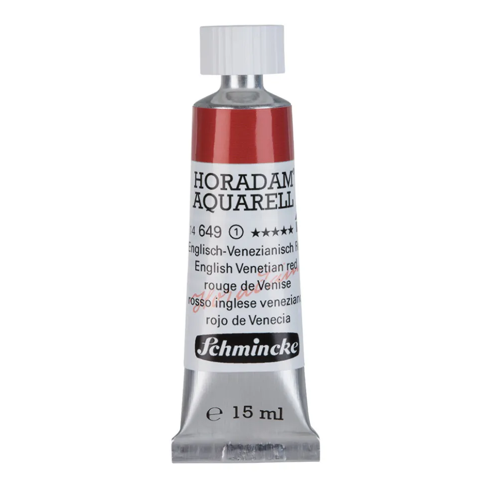 Farba akwarelowa Horadam Aquarell - Schmincke - 649, English Venetian Red, 15 ml