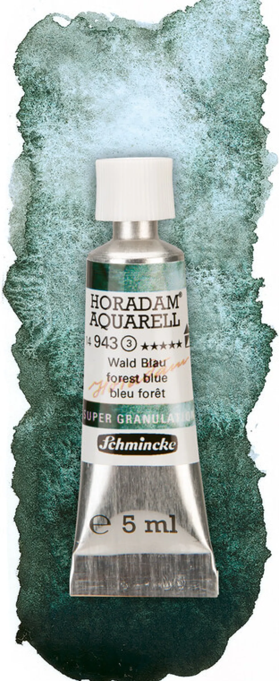 Farba akwarelowa Horadam Aquarell - Schmincke - 943, Forest Blue, 5 ml