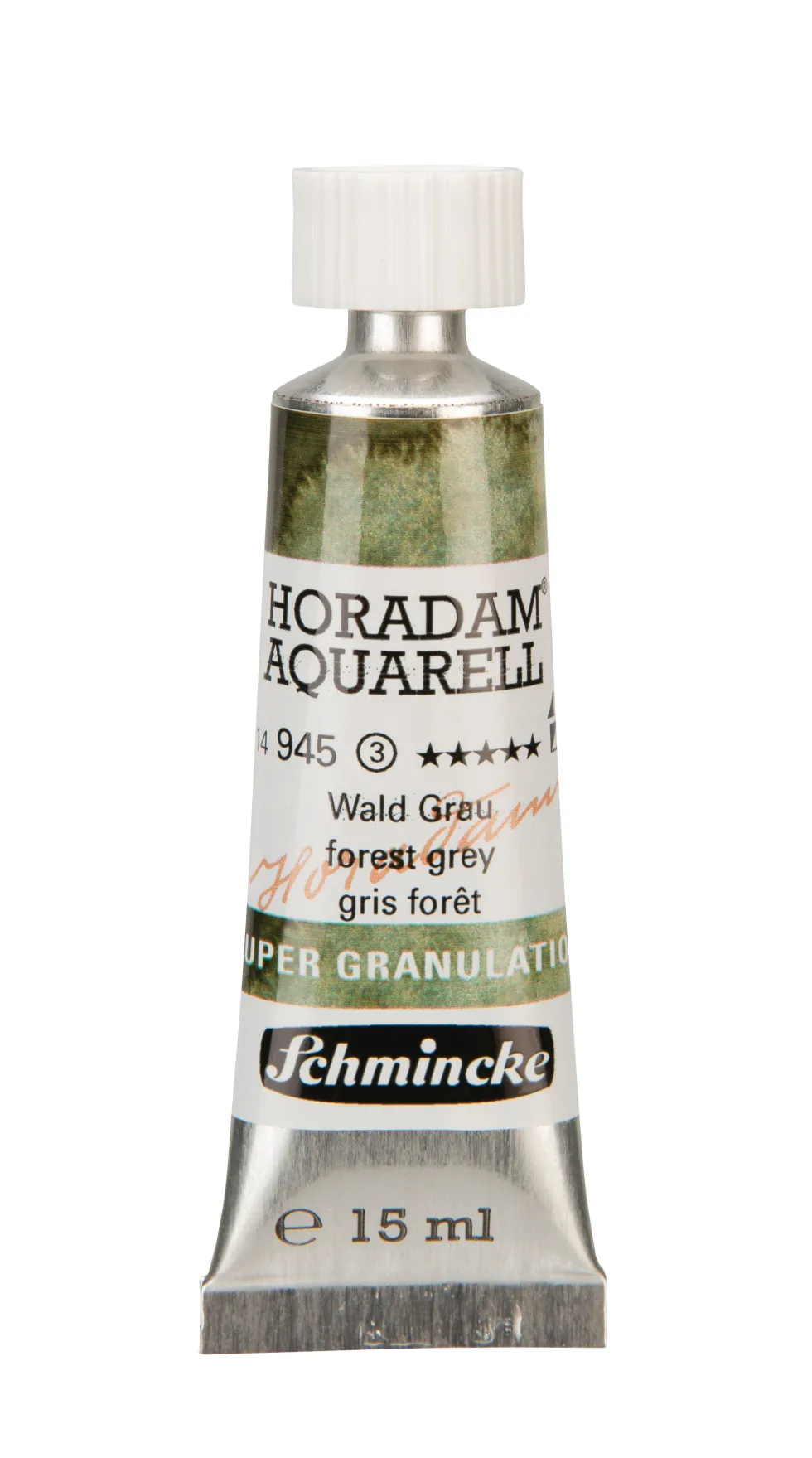 Farba akwarelowa Horadam Aquarell - Schmincke - 945, Forest Grey, 15 ml
