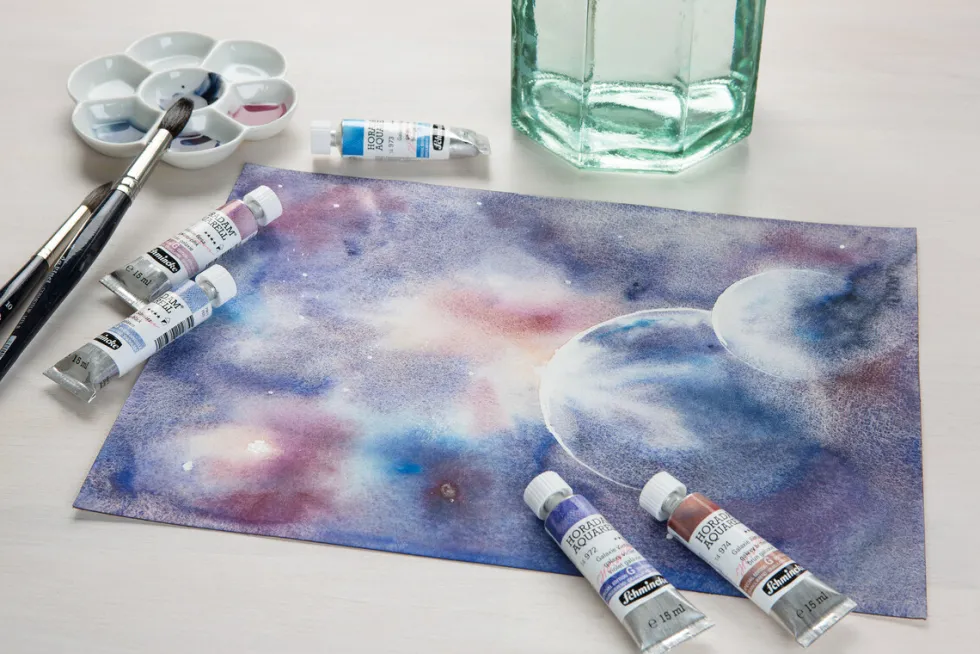 Farba akwarelowa Horadam Aquarell - Schmincke - 971, Galaxy Pink, 5 ml