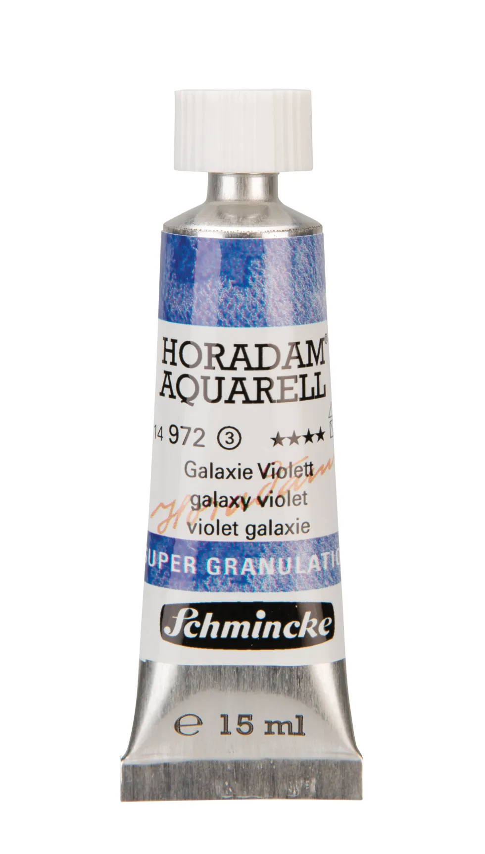 Farba akwarelowa Horadam Aquarell - Schmincke - 972, Galaxy Violet, 15 ml