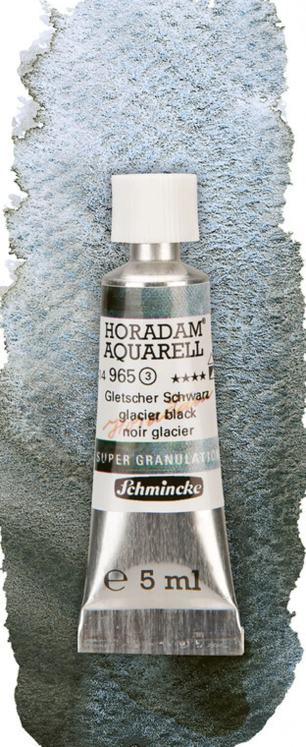 Farba akwarelowa Horadam Aquarell - Schmincke - 965, Glacier Black, 5 ml