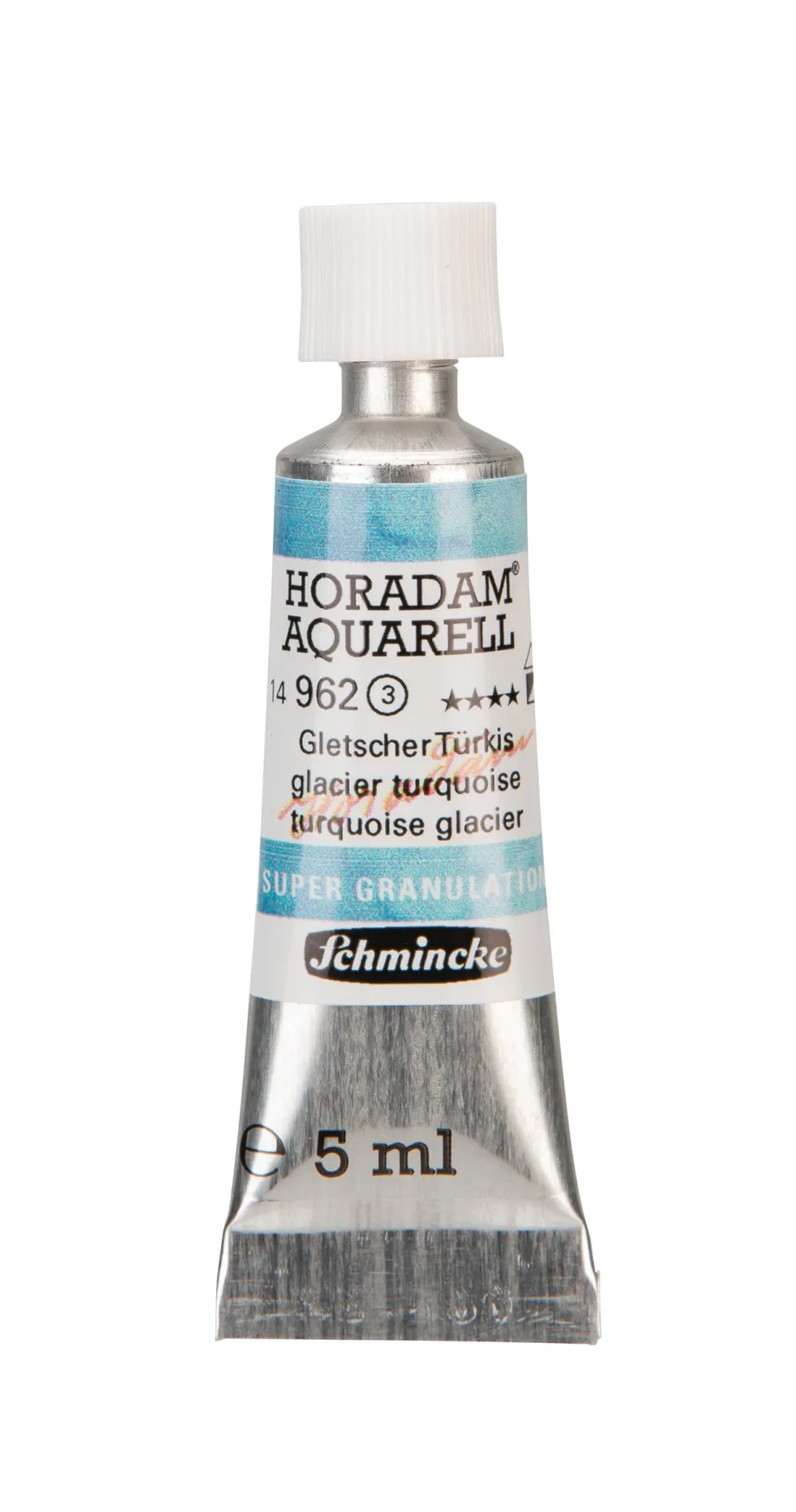 Farba akwarelowa Horadam Aquarell - Schmincke - 962, Glacier Turquoise, 5 ml