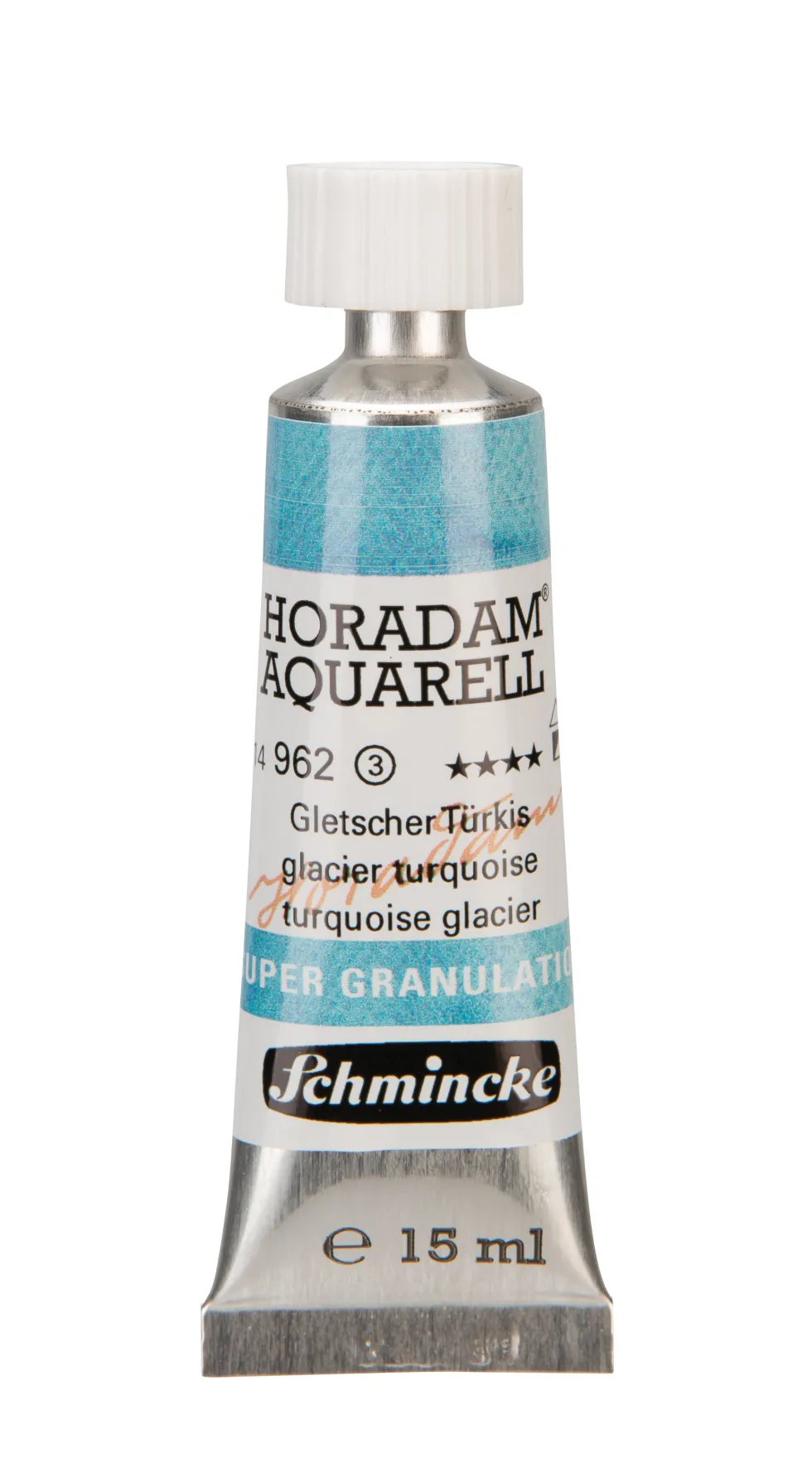 Farba akwarelowa Horadam Aquarell - Schmincke - 962, Glacier Turquoise, 15 ml