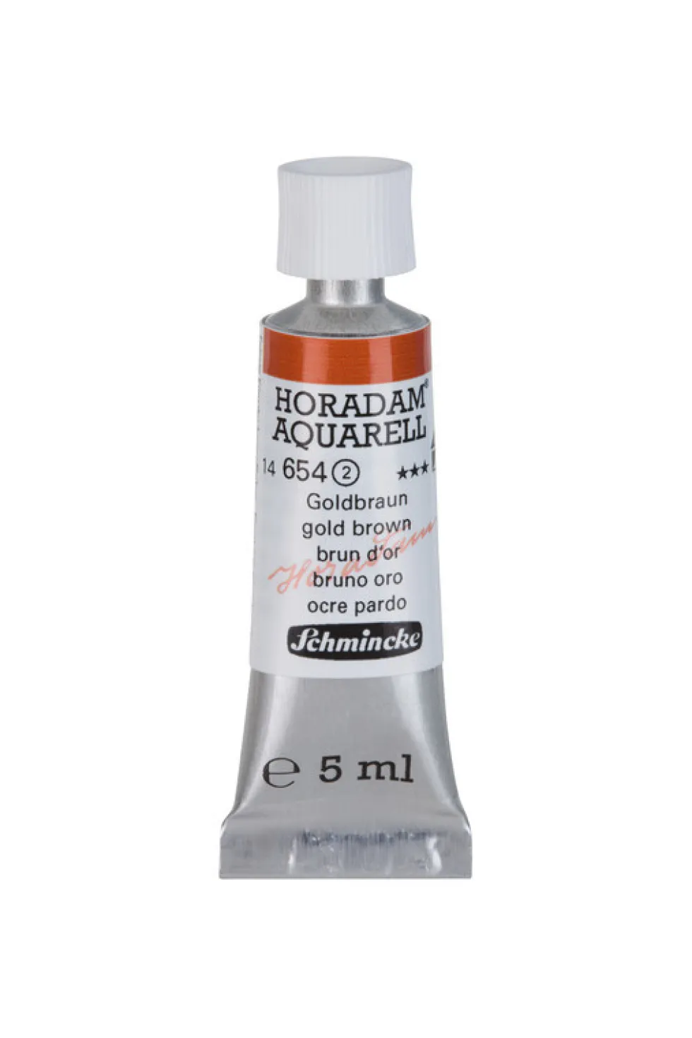 Farba akwarelowa Horadam Aquarell - Schmincke - 654, Gold Brown, 5 ml