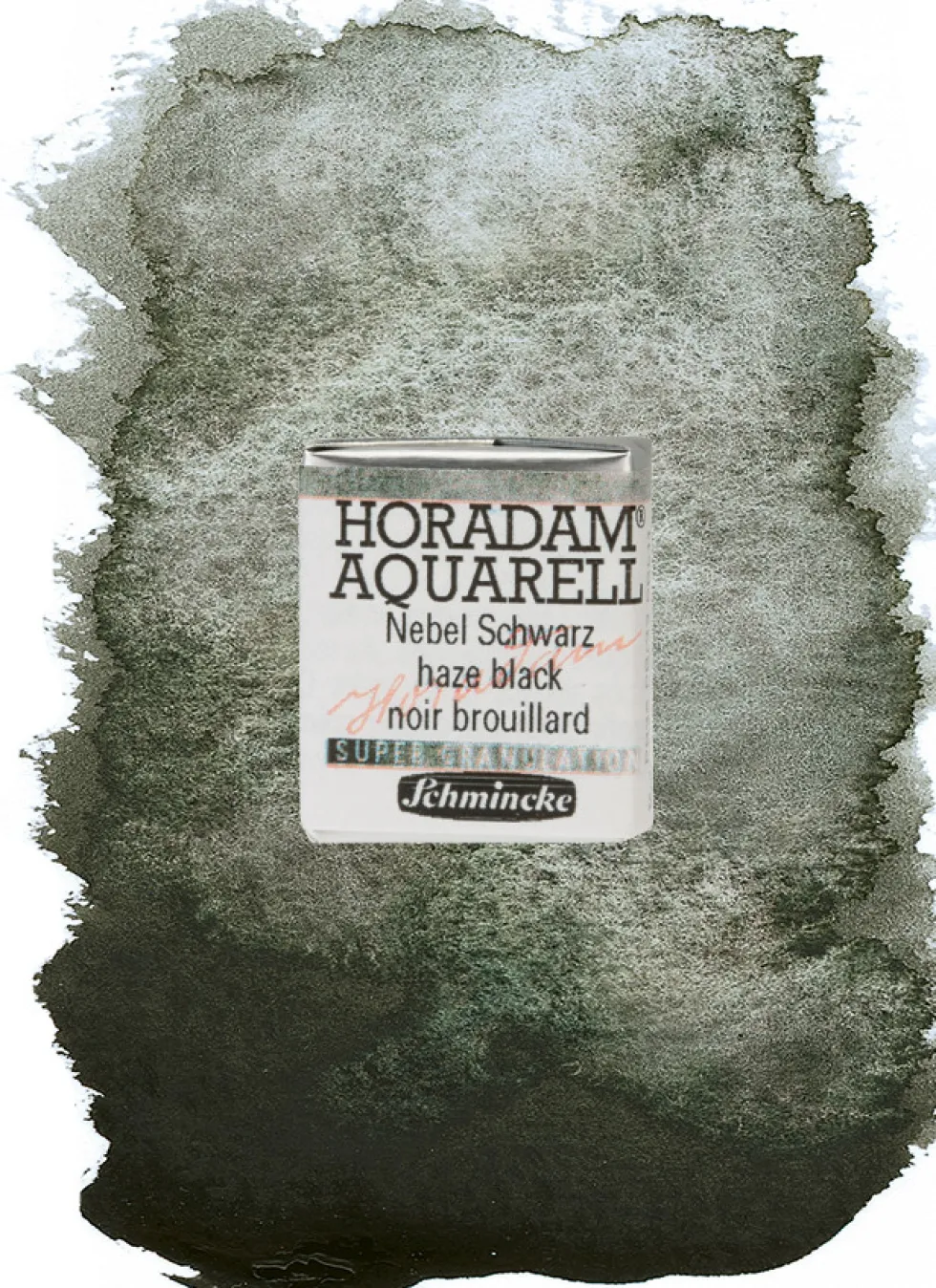 Farba akwarelowa Horadam Aquarell - Schmincke - 970, Haze Black