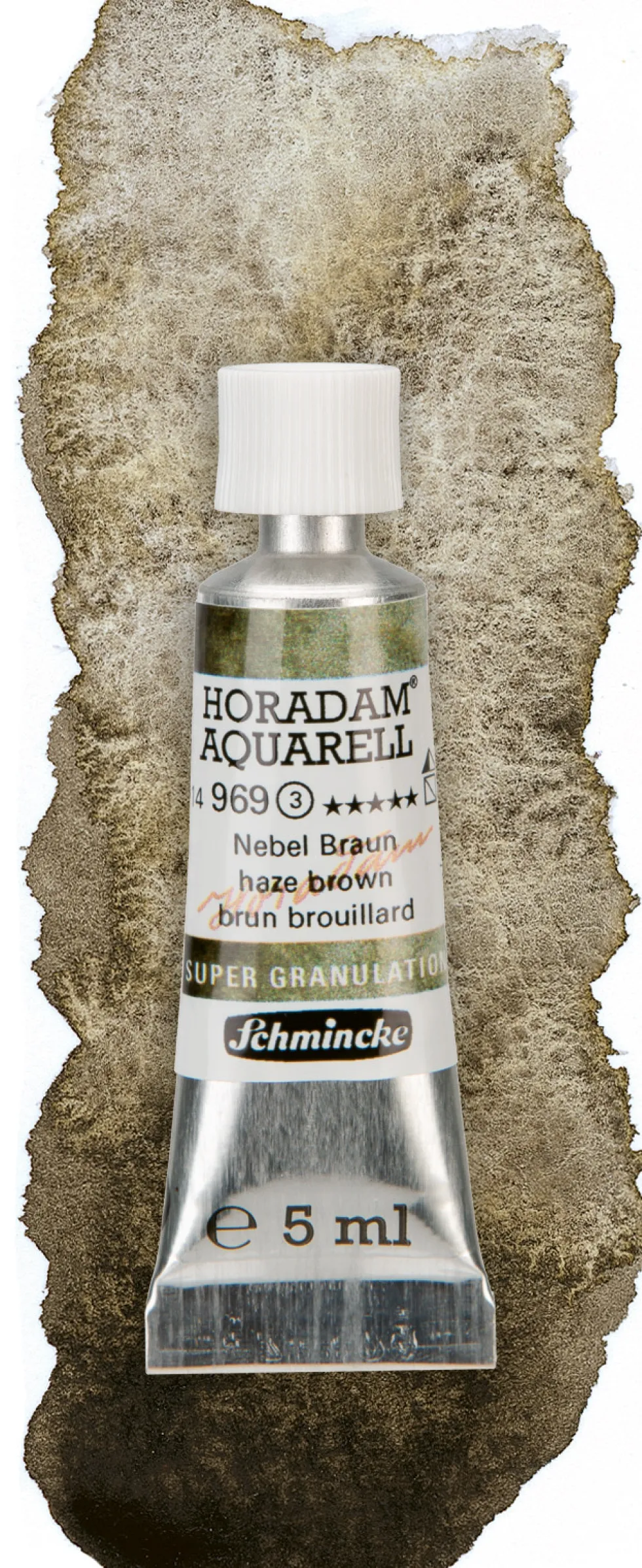 Farba akwarelowa Horadam Aquarell - Schmincke - 969, Haze Brown, 5 ml