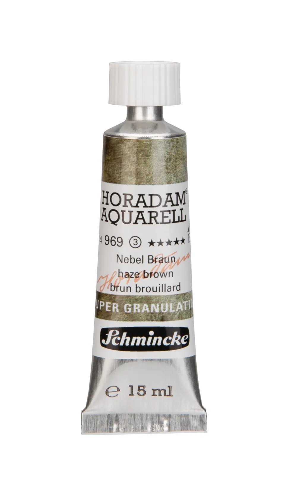 Farba akwarelowa Horadam Aquarell - Schmincke - 969, Haze Brown, 15 ml