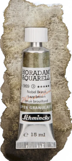Farba akwarelowa Horadam Aquarell - Schmincke - 969, Haze Brown, 15 ml