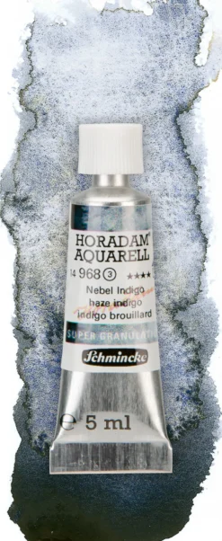 Farba akwarelowa Horadam Aquarell - Schmincke - 968, Haze Indigo, 5 ml