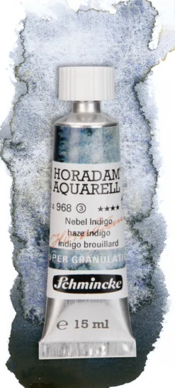Farba akwarelowa Horadam Aquarell - Schmincke - 968, Haze Indigo, 15 ml