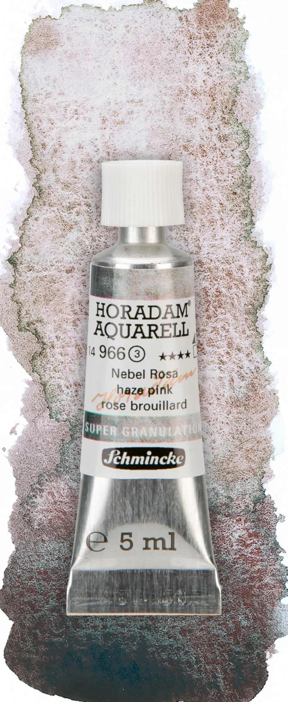 Farba akwarelowa Horadam Aquarell - Schmincke - 966, Haze Pink, 5 ml